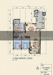 Blk 305 Hong Kah East Garden (Jurong East), HDB 5 Rooms #610147081